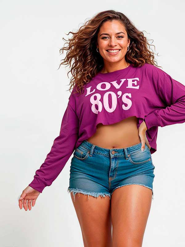 Clase de baile estilo años 80 en el intensivo LOVE 80’s